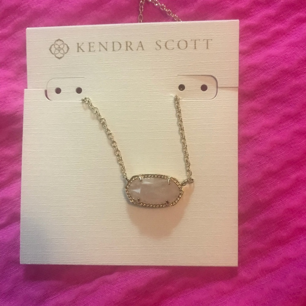 Elisa Kendra Scott necklace pink